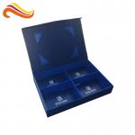 Customized folded Cardboard gift packagin  Boxes  With Hot Stamping Pattern for sale