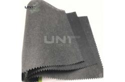China Polyester Viscose Cut Away Embroidery Interlining Black Nonwoven Interlining supplier