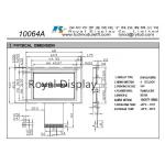 100X64 STN Graphic LCD Module 8.8V Monochrome COB FSTN Positive for sale