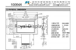 China 100X64 STN Graphic LCD Module 8.8V Monochrome COB FSTN Positive supplier