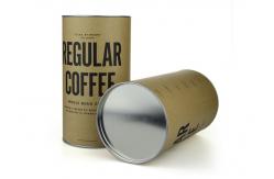 China Food Grade Wine Packaging Paper Composite Cans With Movable Metal Lid supplier