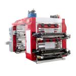 Plastic Film Flexographic Printing Machine With Double Unwind And Double Rewind