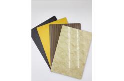 China Brushed Fire Rated ACP Sheets 6mm  Aluminium Facade ACP Cladding supplier