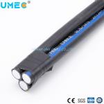 Round Wire Electric Conductor Aluminum Caai Cable 3X35 1X16 Na25mm2 PVC XLPE Insulation for sale