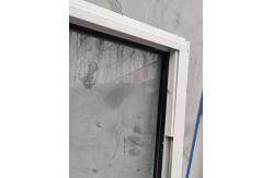 China White Vinyl 48x48 Single Hung Window With Net Screen supplier