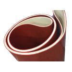 Industrial Needle Endless Silicone Coated Felt Belts For Pressing / Setting Machine for sale