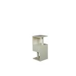 Particle Board Wooden Occasional Tables Two Display Shelves  Storage Organizer Drawer