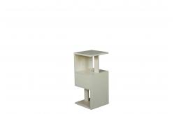 China Particle Board Wooden Occasional Tables Two Display Shelves  Storage Organizer Drawer supplier