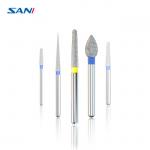 High Performance Stainless Steel Silver Dental FG Diamond Burs High Speed 11mm for sale