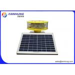 UV Protection Solar Powered Marker Lights / Aircraft Warning Lights On Towers for sale