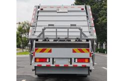 China Compression Rubbish Rear Loaders Manual Compressed Garbage Truck supplier