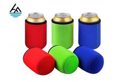 China Custom Foam Neoprene Can Holder / Mutispandex Personalized Beer Can Cooler supplier