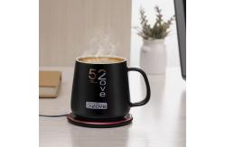 China Multipurpose Usb Cup Warmer Smart Travel Bottle Heating Plate With Wireless Charging supplier