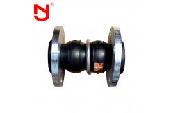China EPDM Rubber Vulcanized Double Sphere Rubber Expansion Joint supplier
