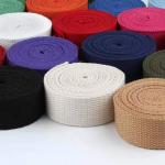 Polyester Nylon Cotton Exercise Resistance Bands 5mm-80mm Width for sale