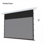 Indoor Electronic Movie Screen 120 Inch Electric Projector Screen With Remote Control for sale