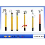 220KV Overhead Line Construction Tools Retractable Fiberglass Telescoping Hot Stick for sale