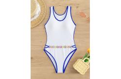 China High Elasticity Ladies One Piece Swimsuit Nylon Medium Thickness supplier