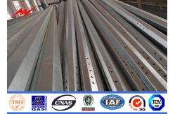 China Columniform Metal Electrical Utility Power Poles ASTM A123 1mm To 30mm supplier