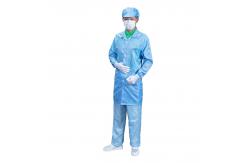 China ESD coverall cleanroom clothes Anti-static cleanroom garments ESD clothes supplier from China supplier