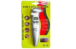 China 1 Bar 15.5psi 100kpa Digital Car Tyre Pressure Gauge supplier