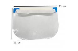 China High Transmittance PET Protective Face Shield , Transparent Full Cover Shield supplier