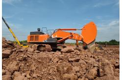 China Q355 Excavator Ripper Arm For Maximum Durability And Effective Rock Excavation supplier