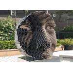 Figure Decor Outdoor Metal Sculpture Stainless Steel For Large Garden for sale