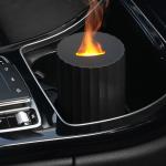 HOMEFISH Household Portable Aroma Diffuser Flame Car Diffuser Humidifier 100ml for sale