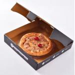 Custom Biodegradable Pizza Boxes Eco-Friendly Kraft Takeaway Packaging in Different Shapes