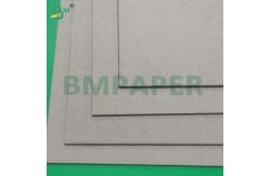 China 0.5mm Recycled Pulp Both Side Grey Back Book Binding Paper Board supplier