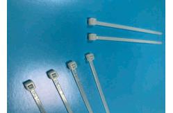 China 80mm Length Nylon Cable Ties UL94V2 Flammability For Automatic Cable Tie Tool supplier