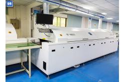 China AC 380V 8 Zones SMT Reflow Oven Equipment Lead Free PLC PC Control supplier