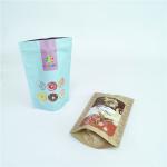 Stand Up  Foil Pouch Packaging Aluminum Foil Body Scrub Cream Packging Bags for sale