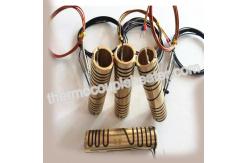 China Brass / mica nozzle heater for injection machine copper / mica heating element supplier
