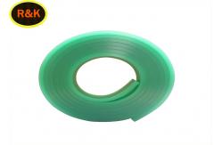 China Green Transparent Screen Printing Squeegee 40mm*9mm*4m Length Customized Size supplier