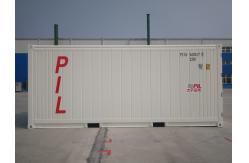 China 20ft Standard Refrigerated Cargo Container , White Cold Storage Container supplier