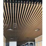 Wood Colour Rigid Fiberglass Tubing 4 Inch Fiberglass Tube Impact Resistance for sale
