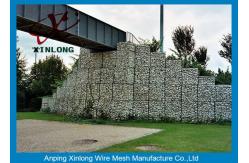 China 3.0-6.0mm Gabion Wire Mesh Garden Gabion Baskets Square Hope Shape supplier