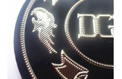 China Silver Plating High Frequency TPU Patches For Uniforms supplier