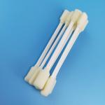 Lint Free Double Rectangle Head Sponge Foam Swabs For Printer Head Cleaning for sale