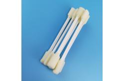 China Lint Free Double Rectangle Head Sponge Foam Swabs For Printer Head Cleaning supplier