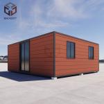 Versatile Expandable Container Cabin with Customizable Terrace