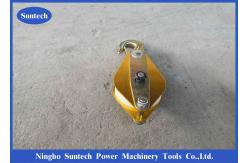 China 10kn Nylon Sheave Rope Pulley Blocks Transmission Line Stringing Tools supplier