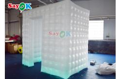 China Indoor Party Led Inflatable Photo Booth Oxford Cloth Material supplier