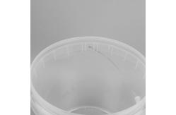 China 10L Customized Clear Plastic Toy Buckets Plastic Beach Pails With Lids supplier