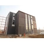 High Rise Storage Prefab Steel Commercial Buildings Painted Galvanized for sale