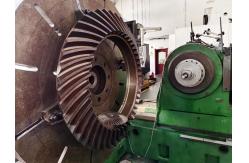China Spiral Bevel Gears With Helix Angle 35° Surface Hardness HRC62 0.2mm Backlash supplier