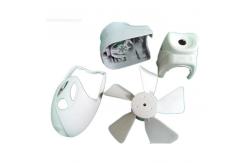 China OEM Custom Household Applaince Injectioned Fan Leaf Plastic Professional supplier