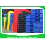 Warehouse Large Plastic Storage Boxes , Space Saving Stackable Plastic Bins